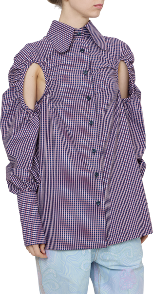 BLUE KARROUHAT BIKER SHIRT