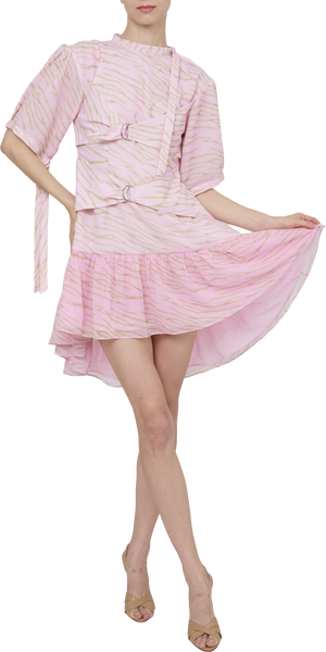 PINK ZEBRA DRESS