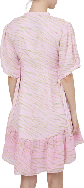 PINK ZEBRA DRESS