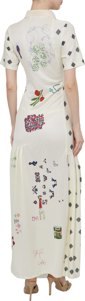 MAQLOUBA KNITTED DRESS