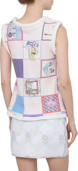 MOSAIC RIBBED JERSEY