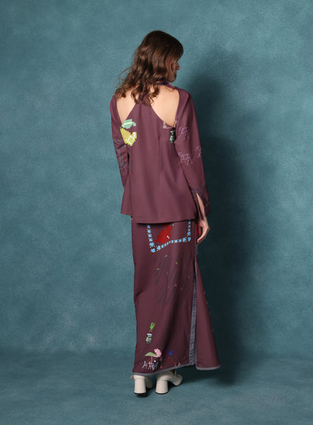 SQUARE FRAME SKIRT