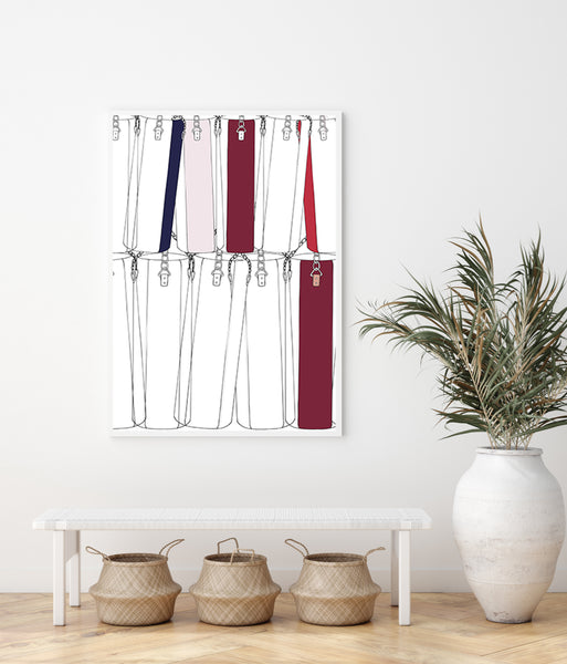 Punch the Bag Wall Art